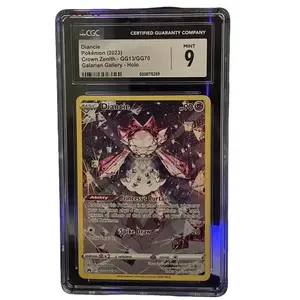 Pokemon Diancie Crown Zenith GG13/GG70 CGC 9