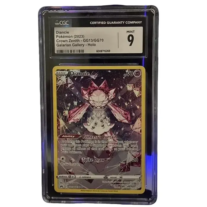 Pokemon Diancie Crown Zenith GG13/GG70 CGC 9