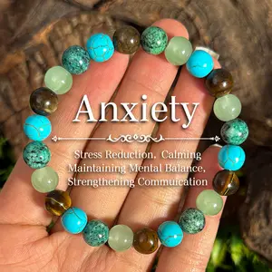 Crystal Relax Bracelet - Anti-Anxiety Jewelry for Men & Women, Ideal Gift for Healthy Lifestyle