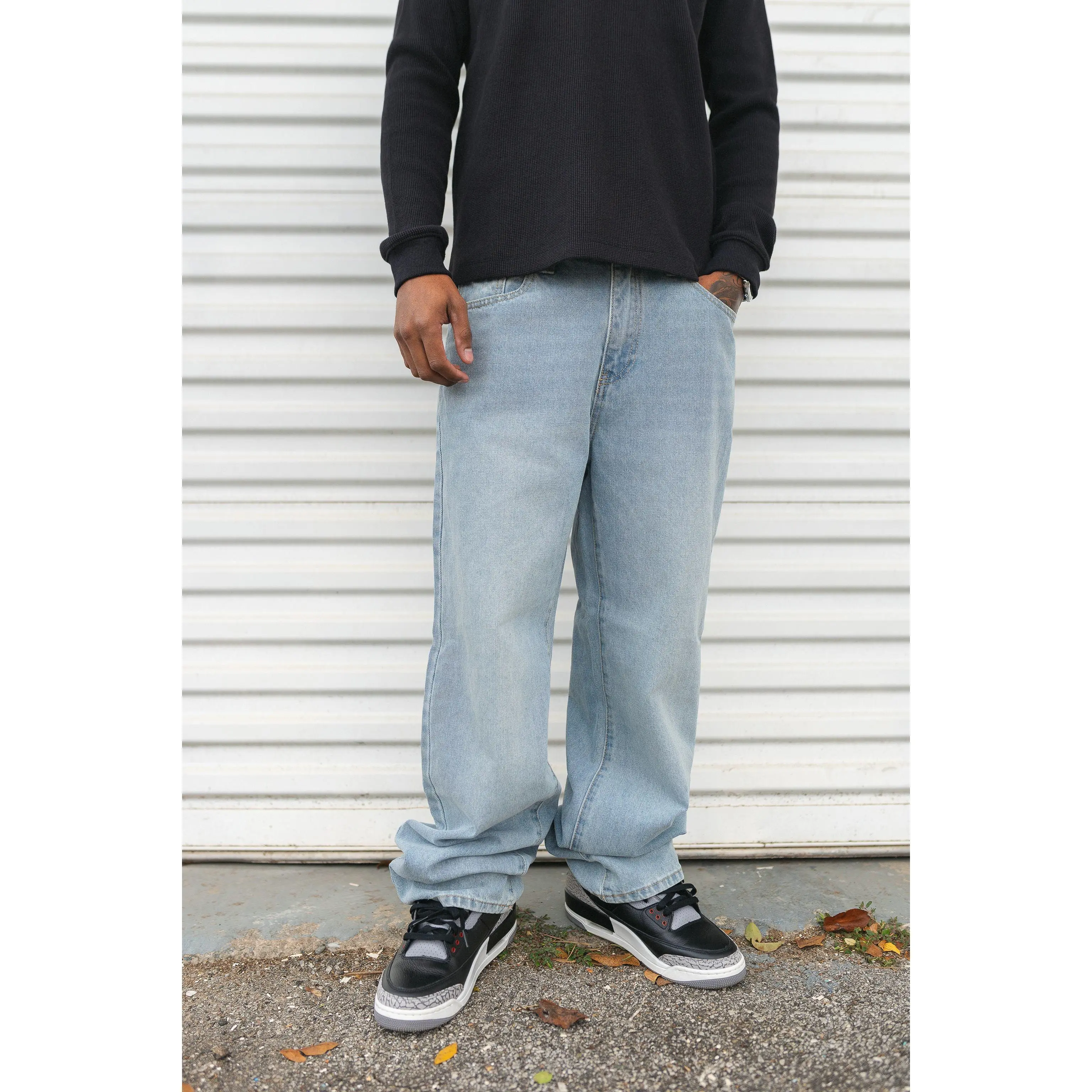 solo semore baggy jeans - TikTok Shop