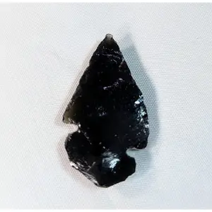Natural Black Obsidian and Sheen Obsidian Arrowheads – Hand-Knapped | Hecho en Mexico