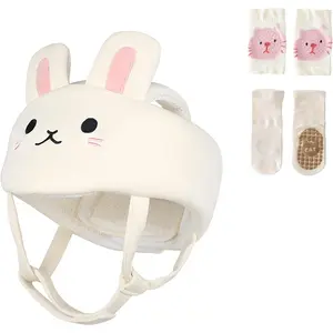 P-KCP011   Baby Helmet for Crawling Walking - Adjustable Head Protector with 360° Safety Protection + Breathable Comfort for Learning to Walk