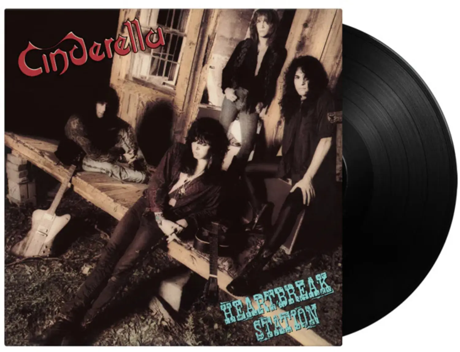 Cinderella - Heartbreak Station - 180-Gram Black Vinyl  [VINYL RECORD - LP] Black, 180 Gram, Holland - Import