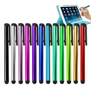 HOMEYA 10 Pack Universal Stylus Pens for Touch Screens - Fine Point Capacitive Stylus Compatible with iPhone, iPad, Samsung Tablets - No Lag Screen Writing & Drawing Pens (Assorted Colors)