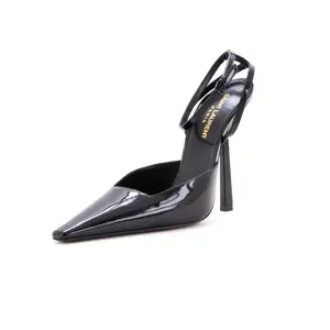 Pre-owned Saint Laurent Women's Anouk Pumps Patent 115 by Rebag