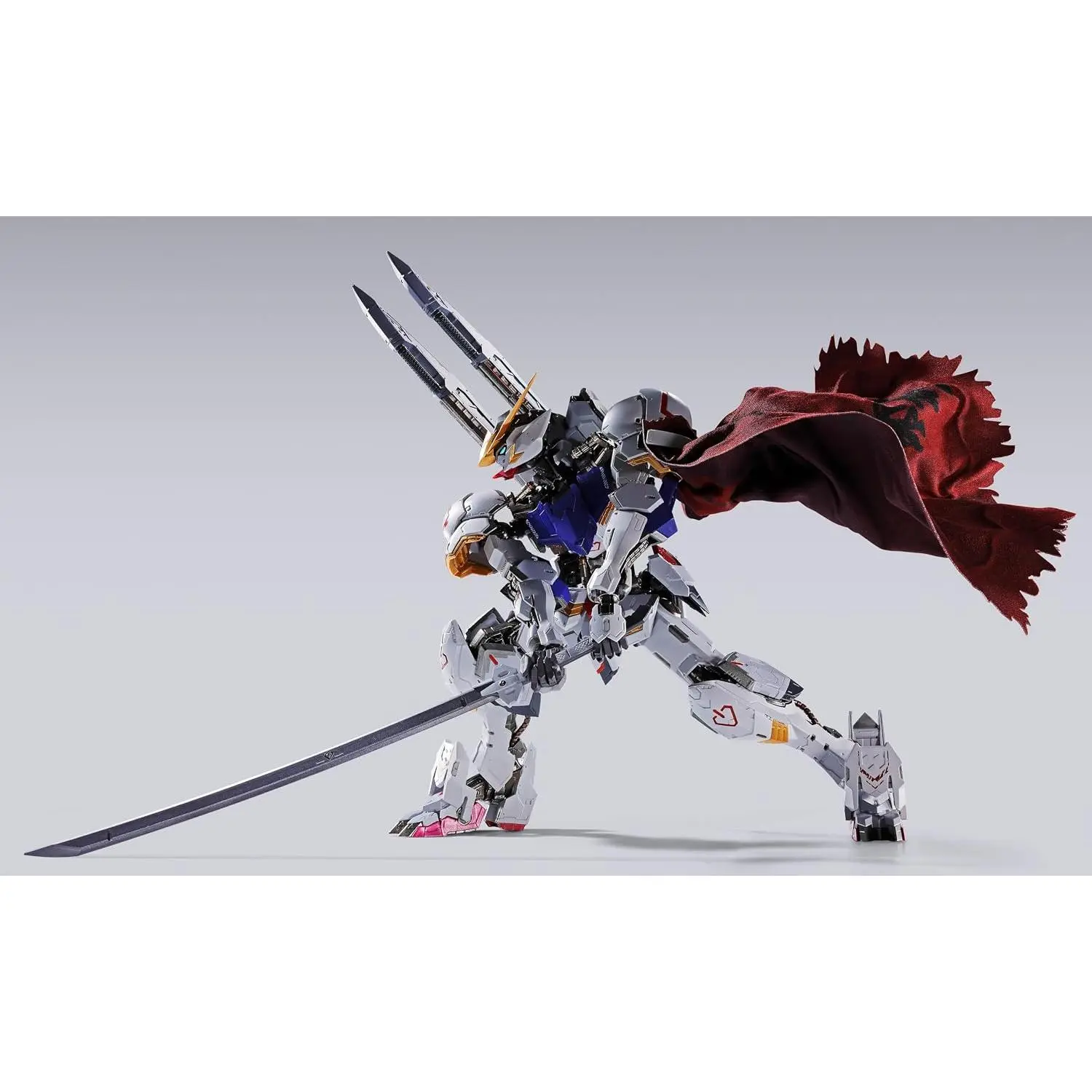 Bandai Tamashii Nations Metal Build Gundam Barbatos 4th Form + Boomerang Mace Action Figure
