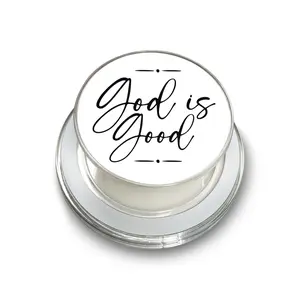 Black and White God Is Good Magnetic Phone Grip