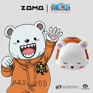 OMO ONE PIECE Bepo Abs & Aluminum 3D Artisan Keycap Anime Bear Keycaps for Mechanical Keyboard Tab Key