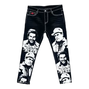 OG Black Cartel Denim Red