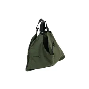 2-in-1 Convertible Crossbody weekender Bag and Utility Vest, Unisex Streetwear Multi-Pocket Shoulder Tote, Lightweight & Tear-Resistant for Outdoor Camping & Travel, Sporty Chic