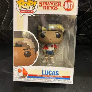 Lucas 807 Funko Pop! Television Stranger Things Vinyl Figure