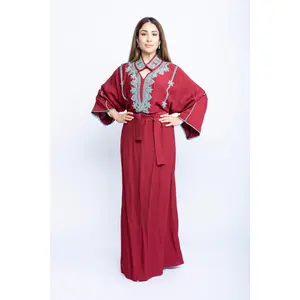 Ruby Bloom Kuwaiti Beaded Kaftan