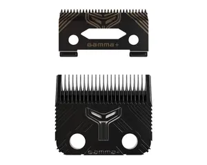 Gamma Echo Blade T1000-Echo Fixed Fade Blade and Shallow 2.0 Clipper Blade Set