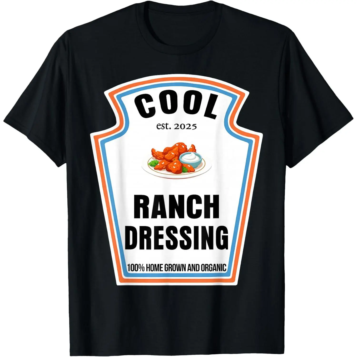 Cool Ranch Dressing Condiment Spice Costume Party Matching T-Shirt