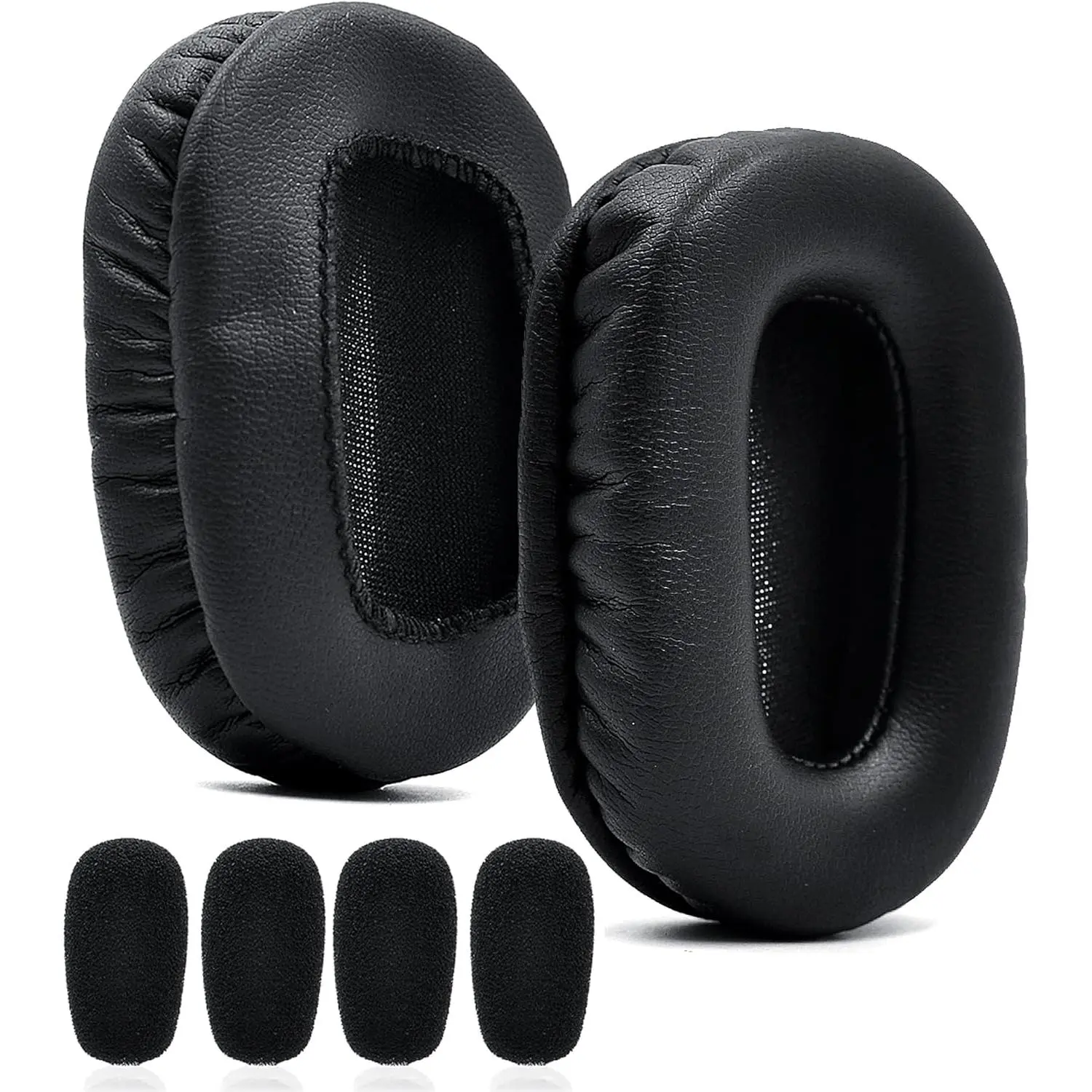 Defean Replacement Ear Pads & Mic Foam Mod Kit, Compatible with VXI BlueParrott B450-XT B450XT S450-XT Headsets, Truck Driver Audio Accessories