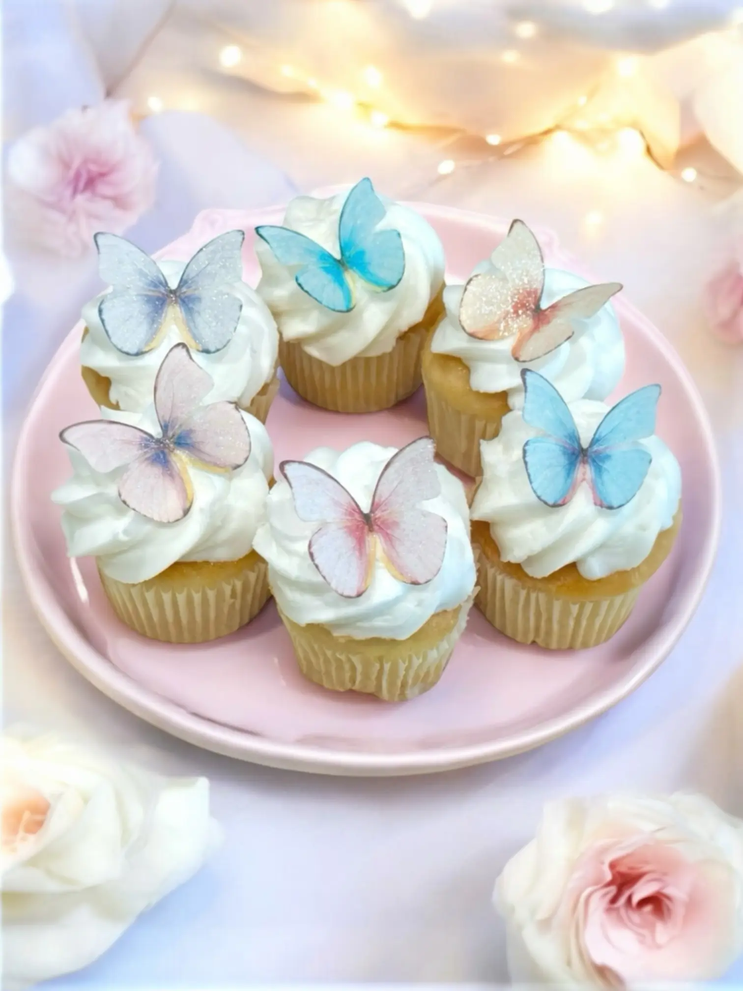 Rainbow Pack Edible Butterflies