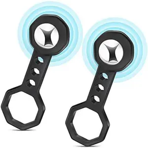 2 count Stud Finder Wall Scanner, Studball  Stud Finder with 27 Pounds of Pull  Power, Studball for Detected and Located Stud Through 5/8" Drywall Plywood Paneling Ceramic (Black)