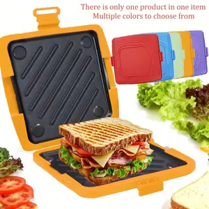 Microwave Oven Dedicated Quick Bake Tray, New Microwave Bread Toaster, Fast Heating Toast Sandwich Crispy Bake Tray, Home Multifunctional Quick Bake Tray