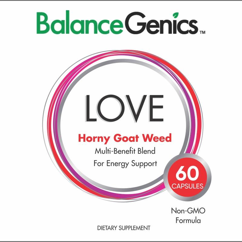 Love Advanced Complex - Horny Goat Weed - Multi-Benefit Blend - Herbal Extracts - for Men and Women - Stamina & Energy Support - Invigorating Blend with Tribulus Saw Palmetto L Arginine and Tongkat Ali Extract and Maca Root - Made in USA vitamins