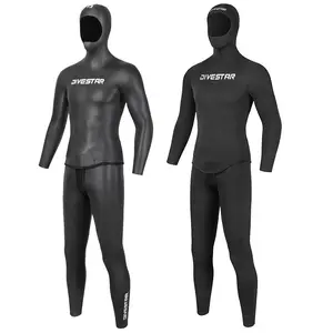 Wetsuit hooded diving suit Korean rubber thermal split wetsuit