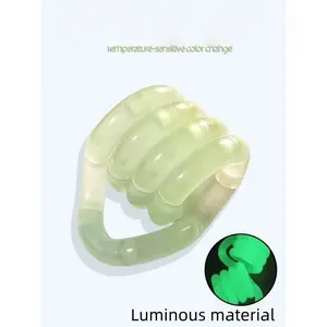 Adhd Focus Training Finger Toy, Stress Relief Anxiety Reducer, Stress Relief Fidget, Quit Smoking Relaxation Twister, Strong Night Glow Toy for Kids & Adults