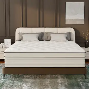 CHEHOON Twin Full Queen King Size Mattress in a Box 12/14 Inch Mother'sDaygift Fiberglass-free White Hybrid Mattresses Memory Foam & Zoned Support Springs Pressure Relief Breathable Fabric Motion Isolation CertiPUR-US & OEKO-TEX