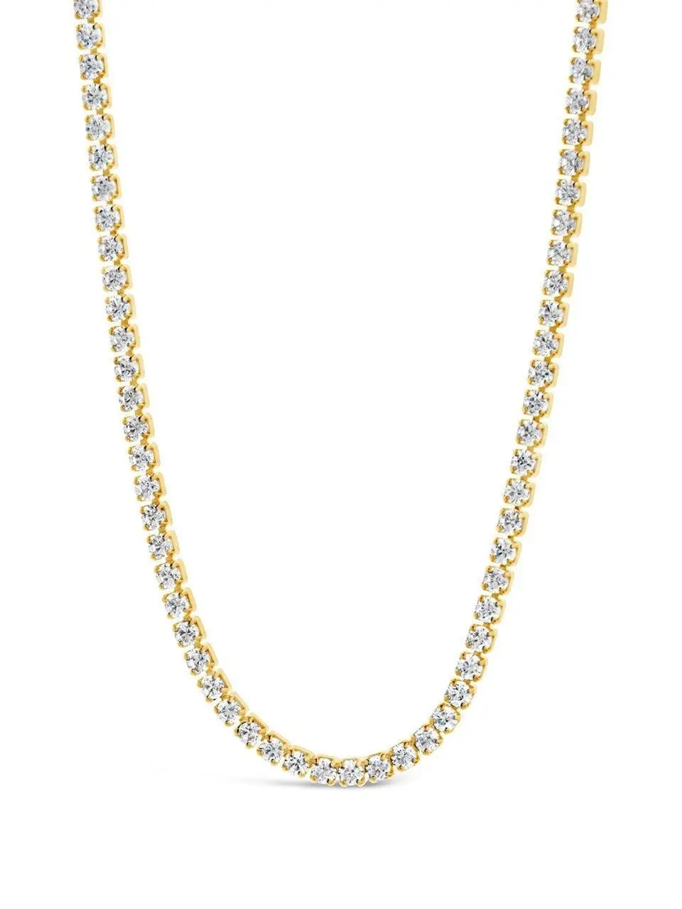 Dani Chain & CZ Tennis Necklace Dani Chain & CZ Tennis Necklace