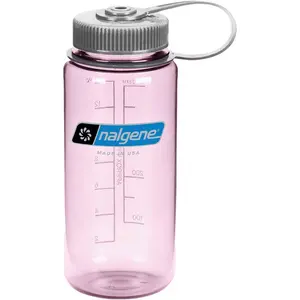 Nalgene  16 Oz Wide Mouth Sustain Tritan BPA-Free Water Bottle Made, Cosmo