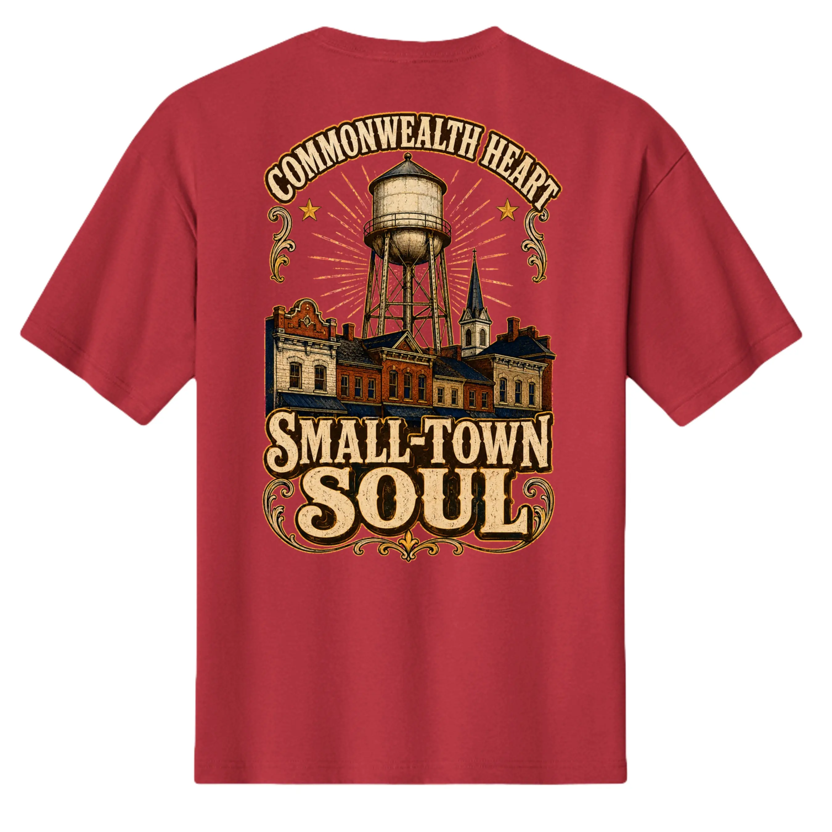 Commonwealth Heart Premium Heavyweight Tee