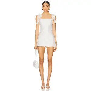 Amanda Uprichard Keenan Skort Romper in White