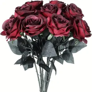 Roses Gothic Wedding Halloween Decor Romantic Accent