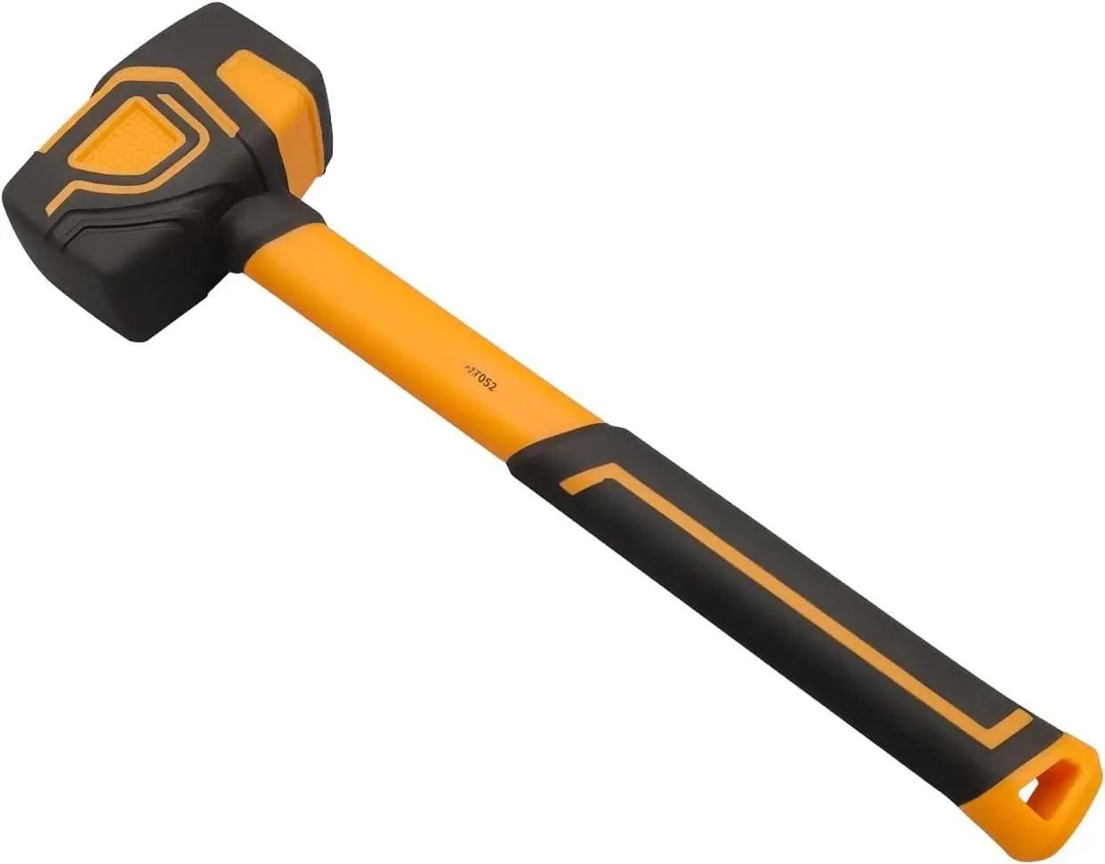 Rubber Mallet, 10 oz Rubber Mallet Hammer, Rubber Hammer with Hook, Mallet Hammer with Solid  &  Grip Handle, Soft  Hammer, No  for Flooring, Woodworking and Camping