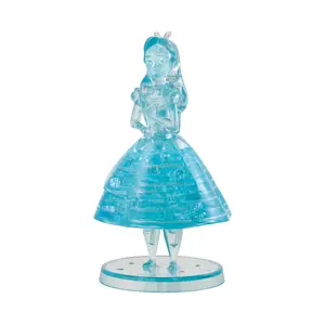 3D Crystal Puzzle - Disney Alice: 38 Pcs