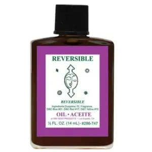 Indio Reversible Oil 1/2 oz (Aceite Indio Reversible) to use as a mirror shield to reverse any spells, curses and any harmful evil