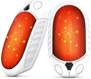 AI Hand Warmers Rechargeable 2 Pack, AI Temperature Control Pocket Size Electric Handwarmers, Quick Charge Portable Hand Warmer Great Gift for Christmas Outdoors, Hunting, Golf, Camping