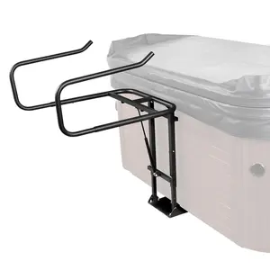 VEVOR Hot Tub Cover Lift, TikTokShopBlackFriday, Spa Cover Lift, Hydraulic, Height 33.1" - 41.3" Width 53.1" - 92.5" Adjustable, Installed Underneath on one Sides, Suitable for Various Sizes of Hot Tubs, Spa Aluminium Bathtub