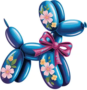 DTF Transfer – HE Balloon Dog Multi Sizes
