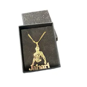 Kids Customized Spider-Man Name Necklace - Custom Name Design for Kids - Suitable for All Ages