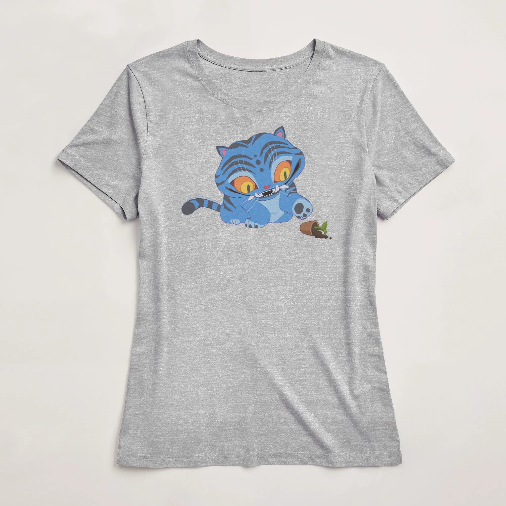 Womens KPop Demon Hunters Mischievous Derpy T Shirt