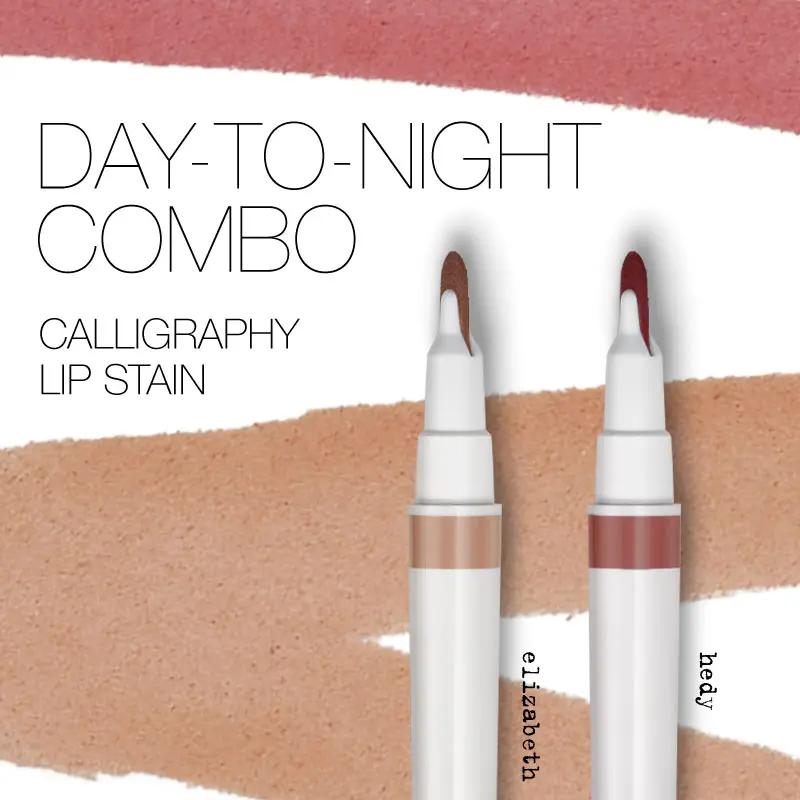 Calligraphy Lip Stain Day-To-Night Duo 