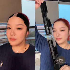 JBEXTENSION Lace Wigrip with Silicone Band, Premium Lace Wig Band for Women, Fully Adjustable Wig Grip, Reinforced Swiss Lace , Secure Velvet Headband, Glueless