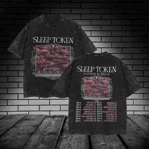 SLEEP TOKEN EVEN IN ARCADIA FLAMINGO T-SHIRT, Sleep Token t-shirt, Flamingo band tee, Even In Arcadia shirt, Sleep Token tour merch, gothic metal apparel, Sleep Token 2025 merch for Womenswear for Menswear Gift for him Gift for her Tshirt