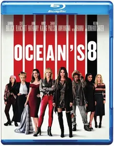 Ocean's Eight  [BLU-RAY MOVIE] 2 Pack, Ac-3/Dolby Digital, Dolby, Dubbed, Subtitled, Widescreen