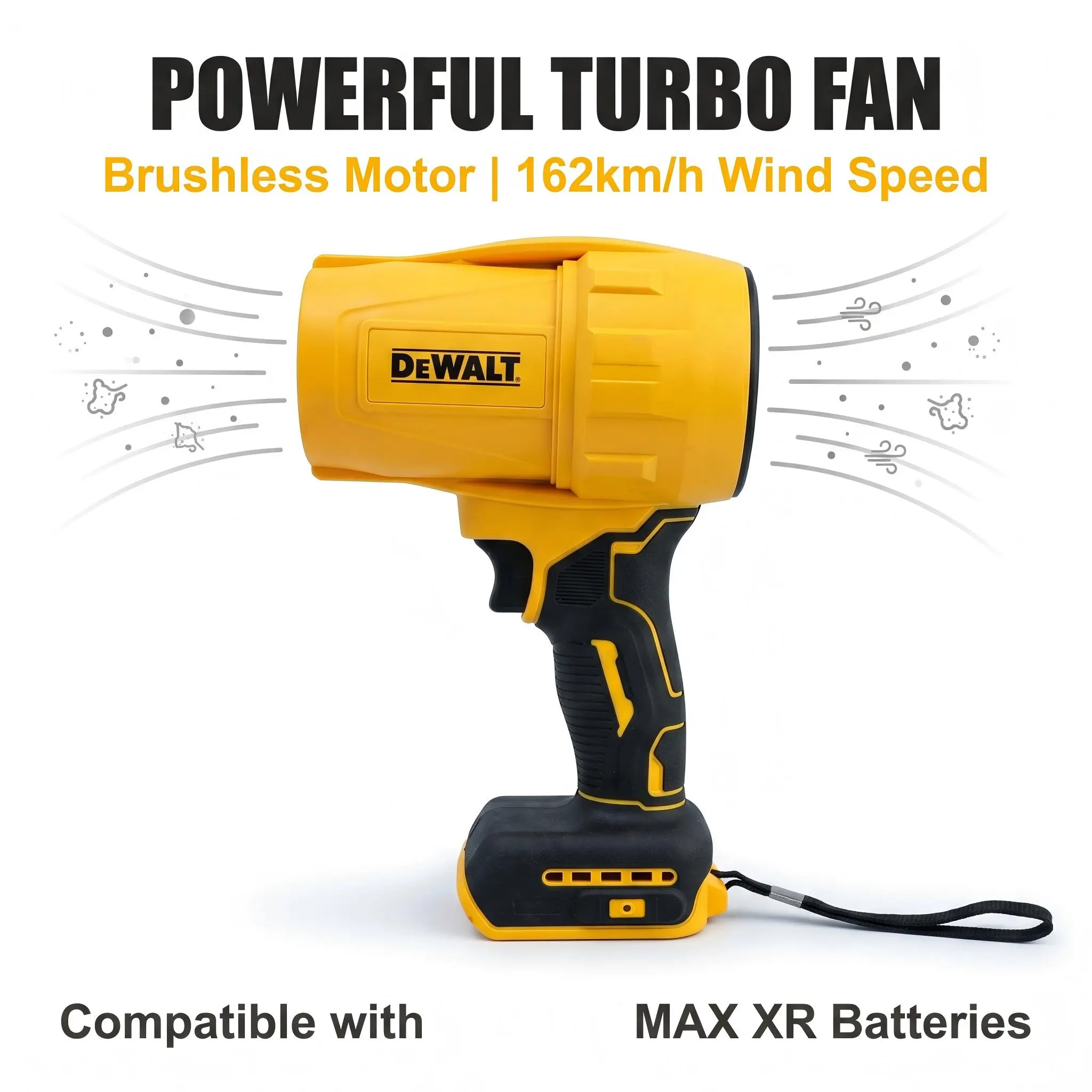 DEWALT Blower 45 m/s High Speed Brushless diy use hardware project torque capacity long runtime survival gear