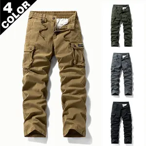 Washed Vintage Loose Tapered Work Pants - Classic Fit, Versatile for Work & Casual, Unique Vintage Wash Finish