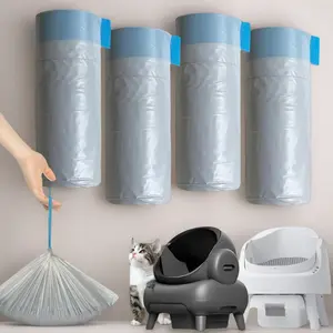 80-Count Waste Bags | Perfect Fit for Neakasa M1 & Autoscooper 11. 4 Rolls of Leak-Proof, Odor-Lock Garbage Bags for Hassle-Free Pet Waste Management. household items