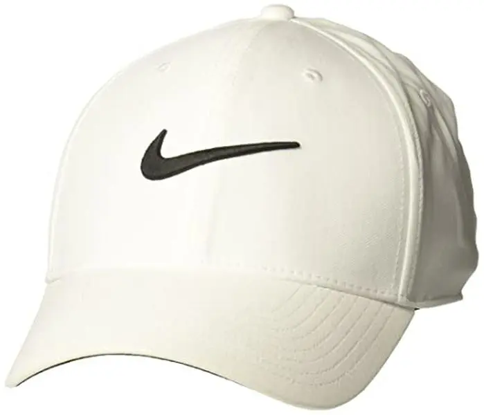 Nike CW6327 U NK DF L91 Sport Cap Hat Unisex-Adult White/Black 1SIZE
