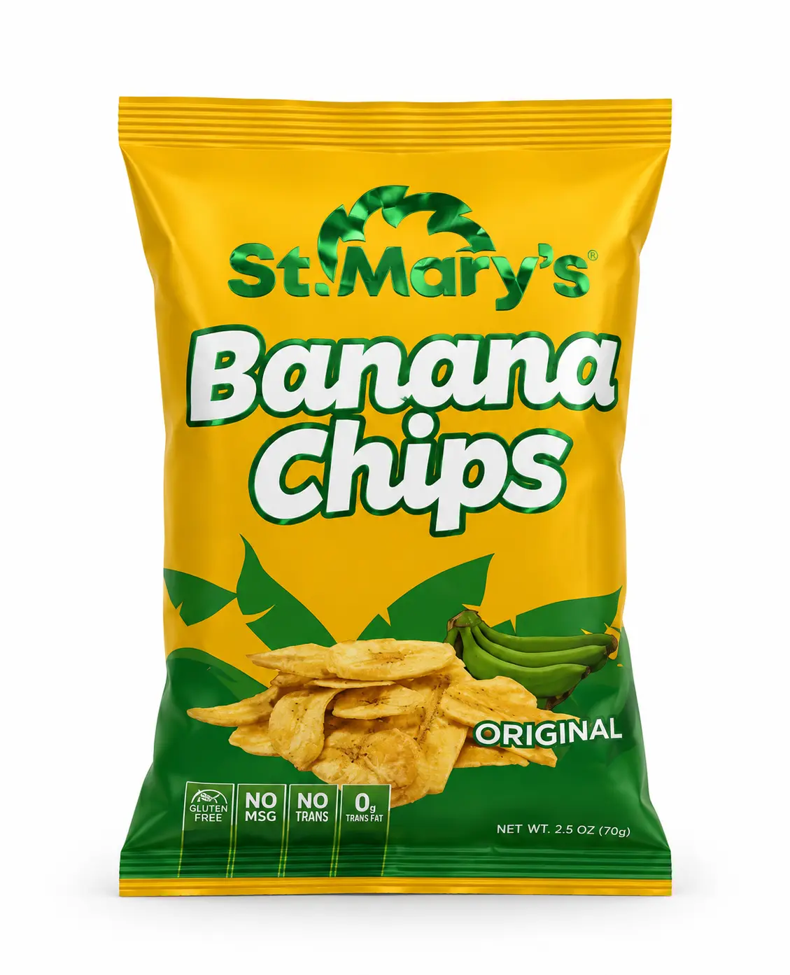 St Mary Banana Chips (Medium)