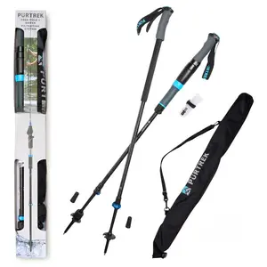 PÜRTREK Expedition Complete Set - Worlds Only Trekking Pole & Water Filtration System - 7075 Aluminum, 2-Stage Filtration, Adjustable, Eco-Friendly, 30-Day Money Back Guarantee