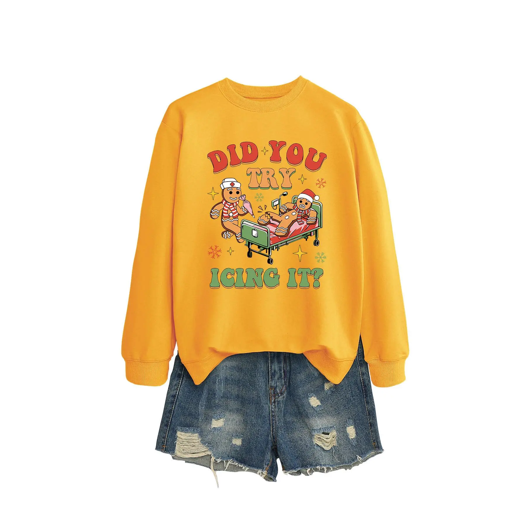 Yellow hoodie (color picture)